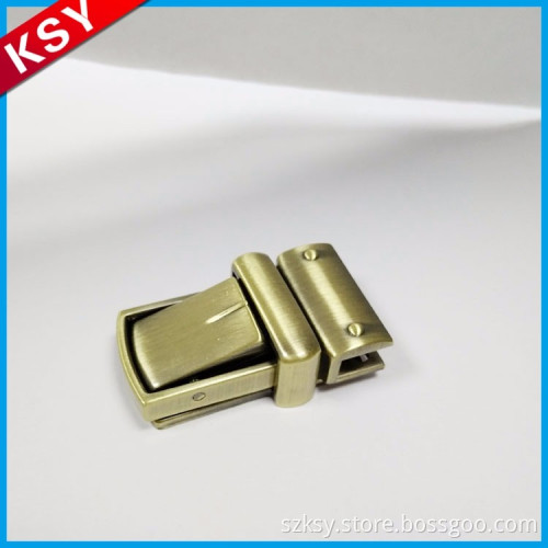 Best Brand Factory Price Wholesale Metal Handbag Twist Lock Heart Shape Padlock For Bags